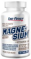 Be first Magnesium bisglycinate chelate (магний бисглицинат хелат) 200mg 60 таб