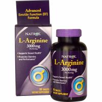 Natrol L-Arginine 3000мг 90таблеток