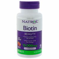 NATROL Biotin 10,000 мкг 60 таб / Биотин
