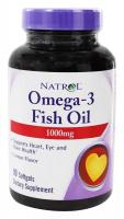 Антиоксидант Natrol Omega-3 1000 мг 90 кап / Омега