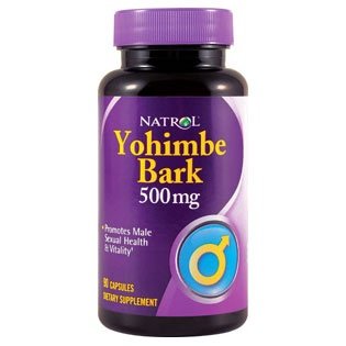 Тестобустер Natrol Yohimbe Bark / йохинбин 500 mg 90 капс