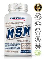 Be First MSM 1000 мг с витамином С 100 таблеток

MSM метилсульфонилметан для суставов Be First

Купить MSM для связок Минск