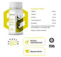 Evo Fast Test Formula Поднятие тестостерона 60капс