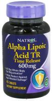 Антиоксидант NATROL Alpha Lipoic Acid 600мг 45 таб