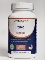 VitaMatic ZINC - цинк+B6 50mg 120капс.