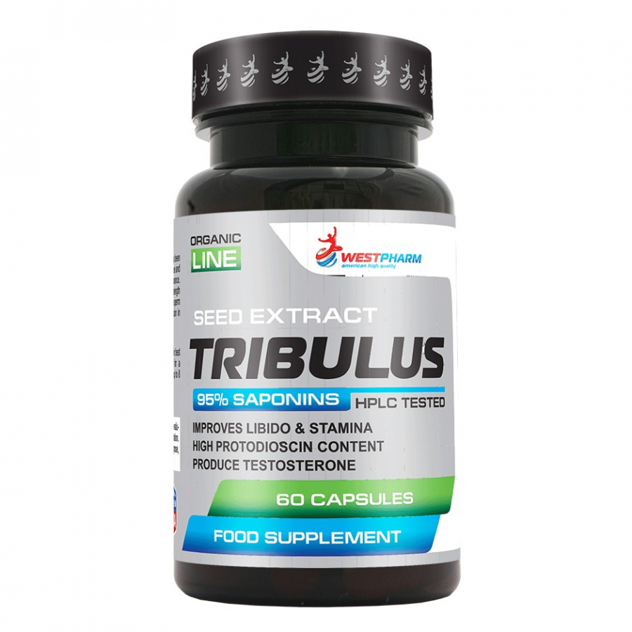 WestPharm Tribulus, 500 мг (60 капсул) Трибулус тестобустер в Минске по ...