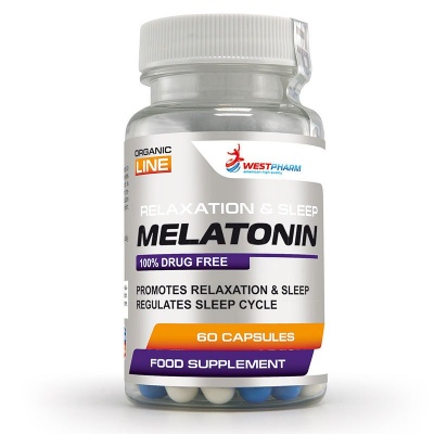 WestPharm Melatonin - Мелатонин 60 капс по 3 мг