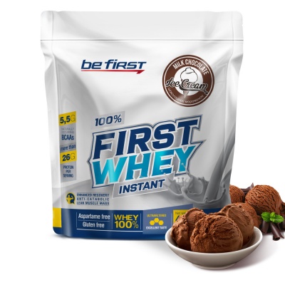 First Whey Instant (сывороточный протеин) 420 гр Натуральный, Фисташковое, Шоколадное мороженое