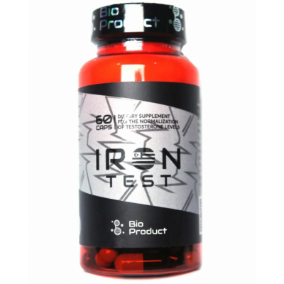 Bio Product Iron Test Повышает уровень тестостерона 60капс