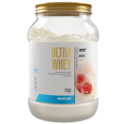 Протеин Maxler Ultra Whey - Strawberry Milkshake 750гр