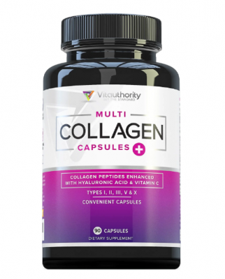 Капсулы с мультиколлагеном Vitauthority 90капс. Коллаген