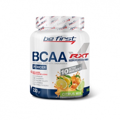 Be first BCAA RXT powder (БЦАА рекавери экстендед) 230 гр