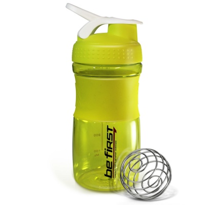 Спортивный шейкер Be First 600 мл с шариком
