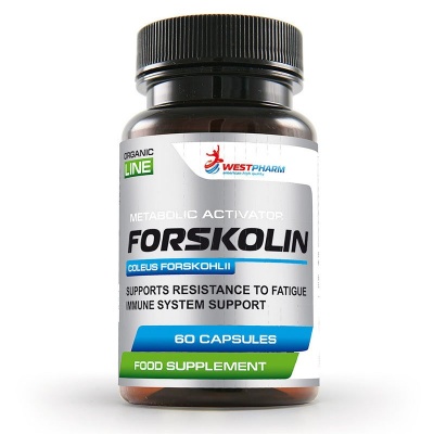 WestPharm Forskolin - Форсколин 60 кап по 250 мг