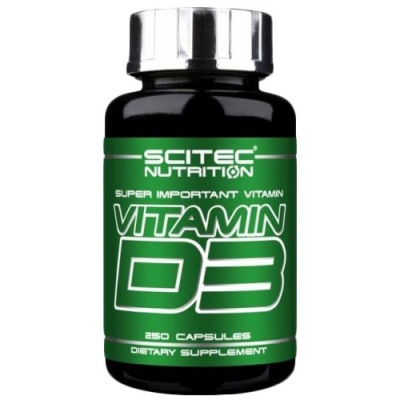 SCITEC NUTRITION ВИТАМИН D3 250 CAPS