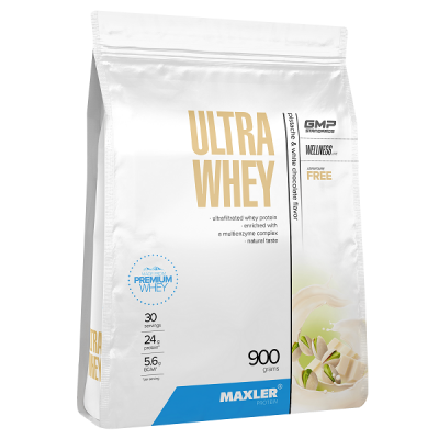Протеин Maxler Ultra Whey - Pistache and White Chocolate 900гр