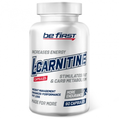 Be first L-carnitine capsules (л-карнитин тартрат) 90 капсул
