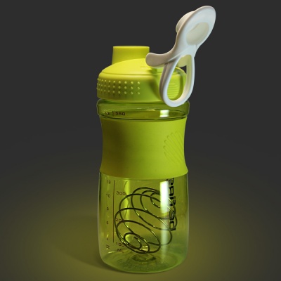 Спортивный шейкер Be First 600 мл с шариком